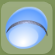 Crackle Vine Headband Cloudy Blue.Png