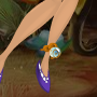Goldfish Orange Bubble Anklet