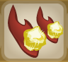Sunset Orange Firefly Glow Toes Slippers.Png