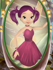 Pomegranate Purple Pixie Ponytails Back