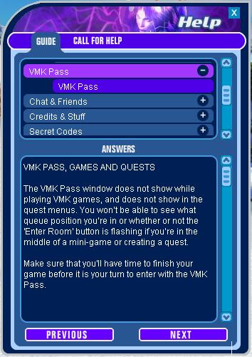 VMK Pass