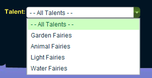 Fairy Talent Selector