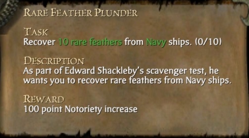 RARE FEATHER PLUNDER