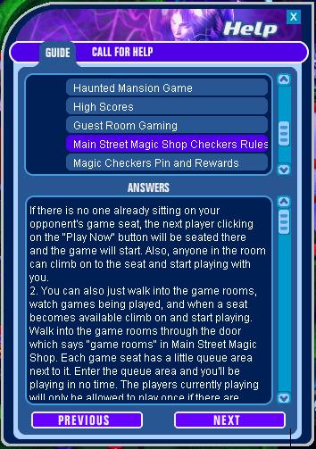 Main Street Magic Shop Checkers Rules