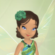 Fern Green Little Lily Pad Barrette