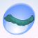 Grassweave Belt Candy Blue.Png