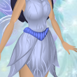 Bluebell Blue Sparkle Sash
