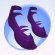 Twirly Wraps Mulberry Purple.Png