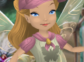 Beech Brown Camp Pixie Dust Kerchief with Orchid Pink Trim (Fairy)