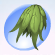 Feather Frill Skirt Celery Green.Png