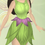 Hyacinth Pink Twirly Leaf Belt