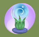 Periwinkle Blue Bubble Stand