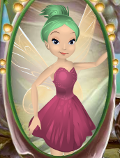 Sea Green Wing-Swept Bun