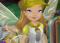 Copper Brown Camp Pixie Dust Kerchief with Iridessa Yellow Trim (Fairy)