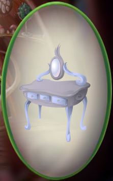Pale Lilac Purple Elegant Vanity