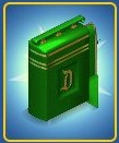 Disneyland Retro Turnstile Color Green