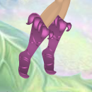Primrose Pink Leaf Topper Boots