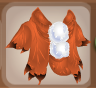 Pumpkin Orange Dandelion Button Top.Png