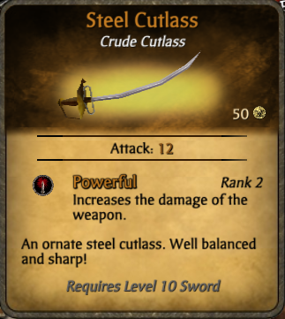 Steel Cutlass
