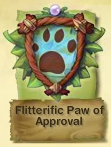 PH Flitterific Paw of Approval Badge.Png