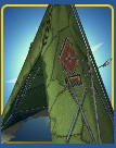 Tom Sawyer's Island Tee Pee Color Green