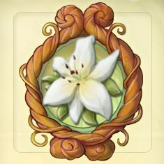 Super Lily Petal Donation Badge