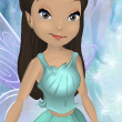Waterfall Blue Ginkgo Leaf Top