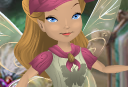 Cinammon Brown Camp Pixie Dust Kerchief with Watermelon Pink Trim (Fairy)