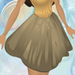 Bunny Brown Meadow Grass Sarong