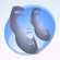 Twirly Wraps Cloudy Blue.Png
