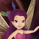 Fig Purple Dove Feather Clip