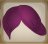 Pomegranate Purple Swoopy Side Part.Png