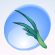 Tropic Flower Anklet Candy Blue.Png