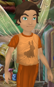 Melon Orange Animal-Talent Tee (Sparrow Man)