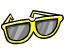 Yellow Giant Sunglasses
