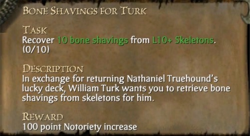 BONE SHAVINGS FOR TURK