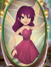 Pomegranate Purple Wing-Swept Bangs