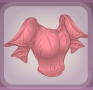 Daisy Pink Leafy Dahlia Top.Png