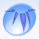 Daisy Petal Necklace Bluebell Blue.Png
