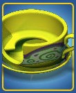 Tea Cup Seat Color Yellow