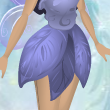 Breezy Blue Sweetgum Leaf Skirt