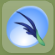 Tropic Flower Anklet Blueberry Blue.Png