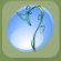 Buttercup Floor Lamp Bubble Blue.Png