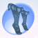 Leaf Topper Boots Sky Blue.Png