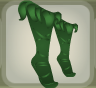Zucchini Green Leaf Topper Boots.Png