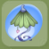 Daisy Table Lamp Lettuce Leaf Green.Png