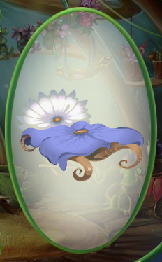 Breezy Blue Daisy Cover Bed