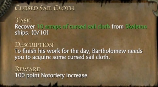 CURSED SAIL CLOTH