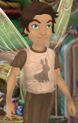 Creamy Tan Animal-Talent Tee (Sparrow Man)