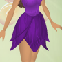 Mulberry Purple Tulip Skirt